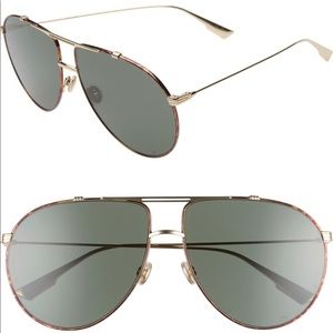 Christian Dior Monsieur 63mm Aviator Sunglasses